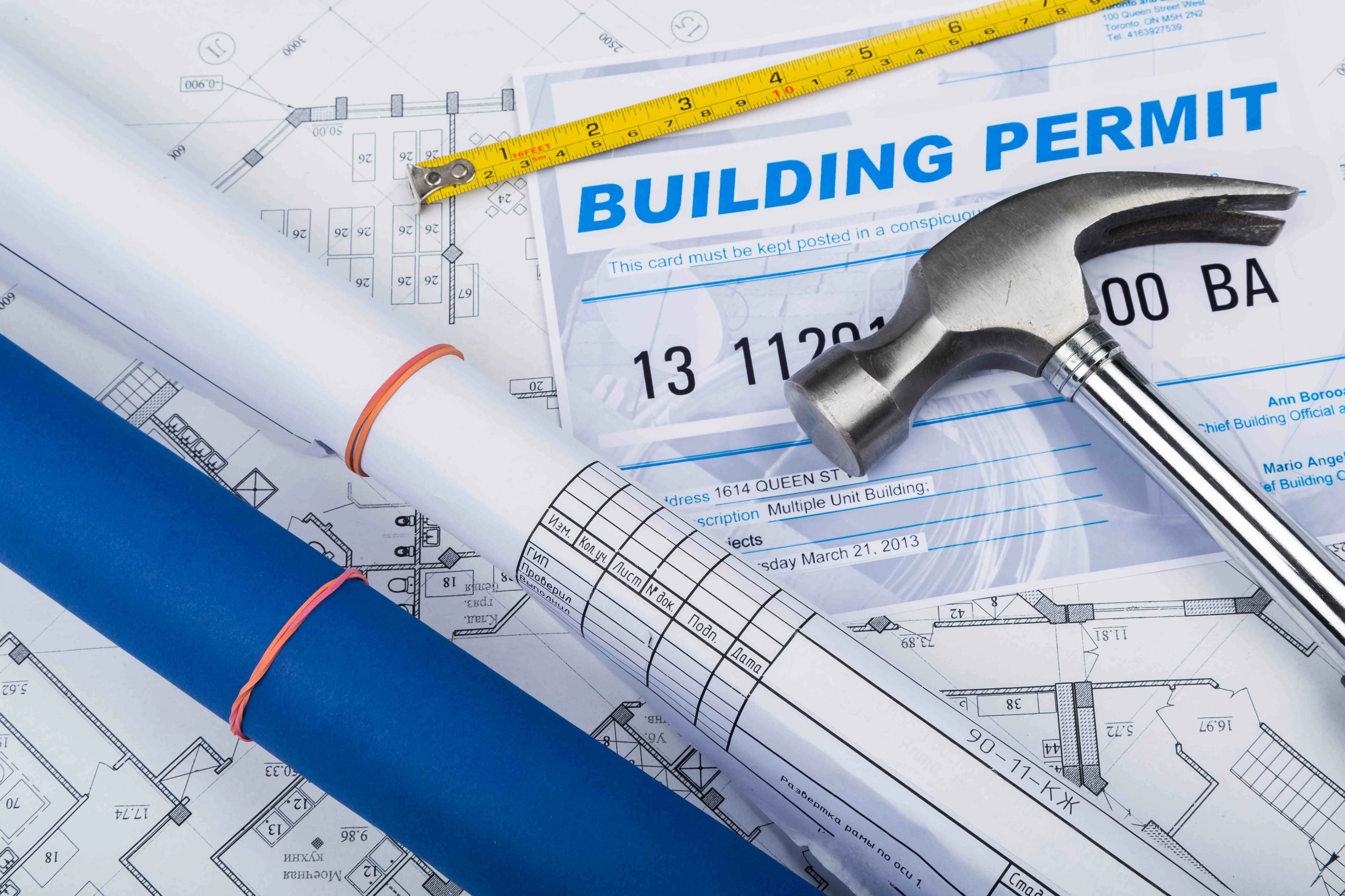 building permit for delivery