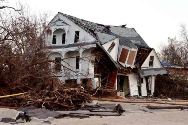 damage after a hurricane