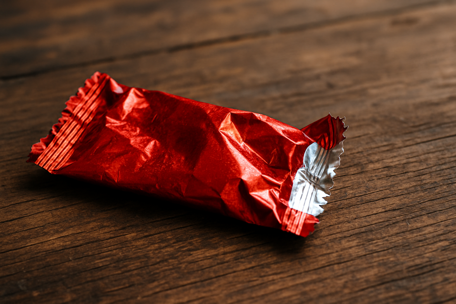 Aluminum wrapper to recycle