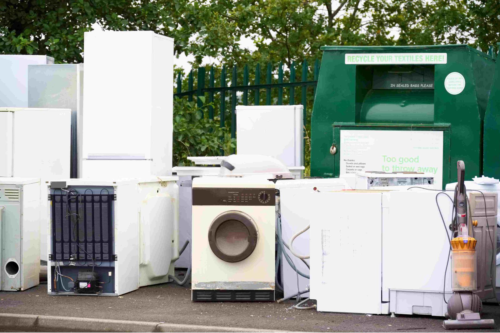 How to dispose of appliances