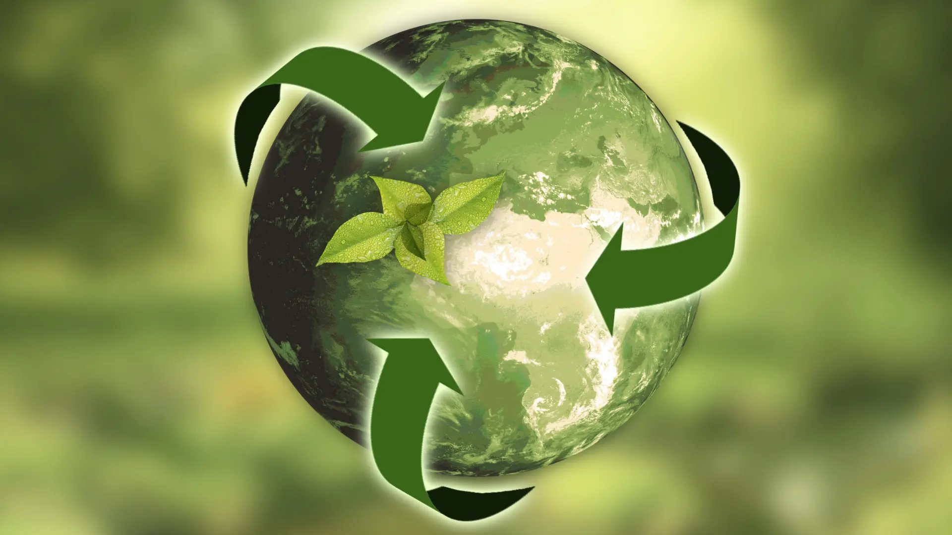 Infographic depicting circular economy 