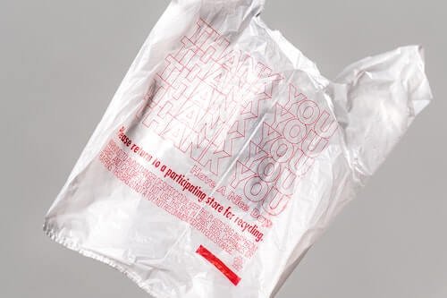 Plastic take out bags and how to dispose of them