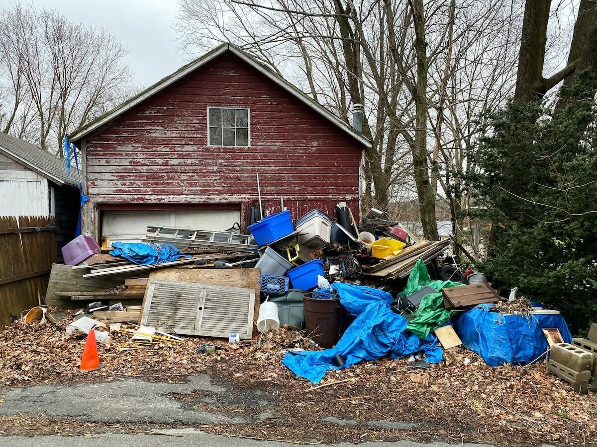 when to rent a dumpster vs junk removal service