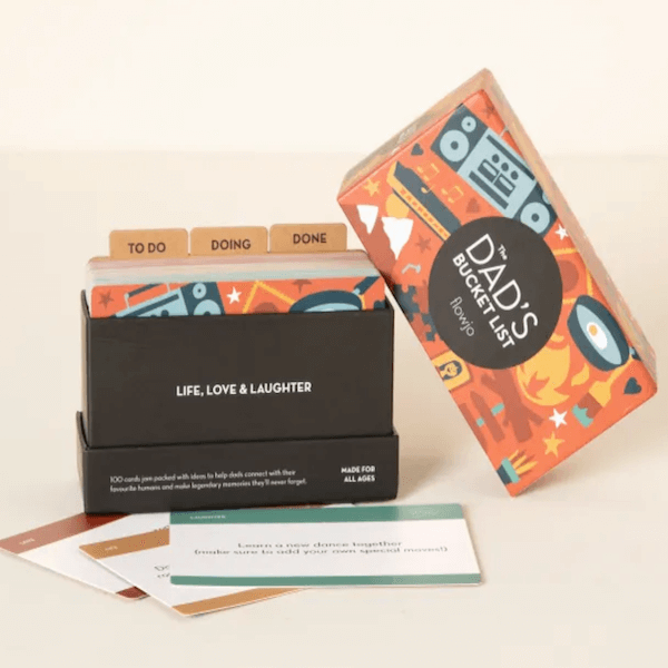 Bucket list card game