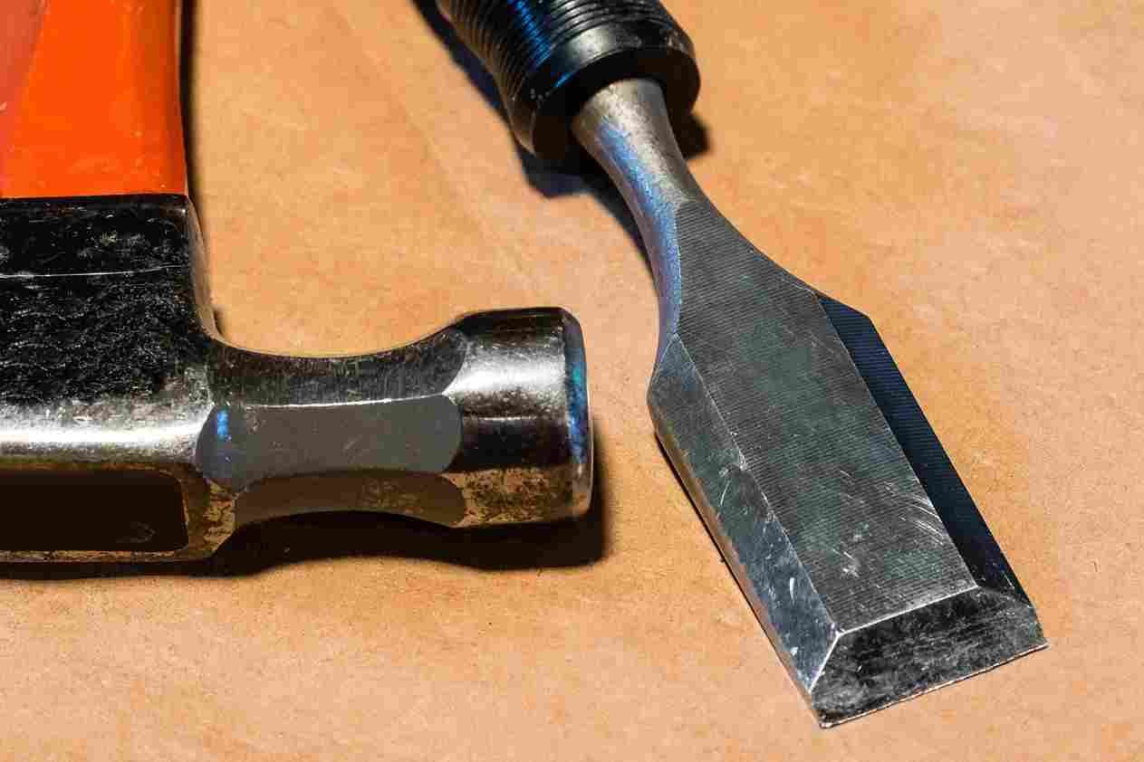 hammer and chisel for tile removal