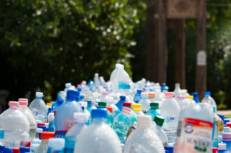 Plastic bottle junk removal