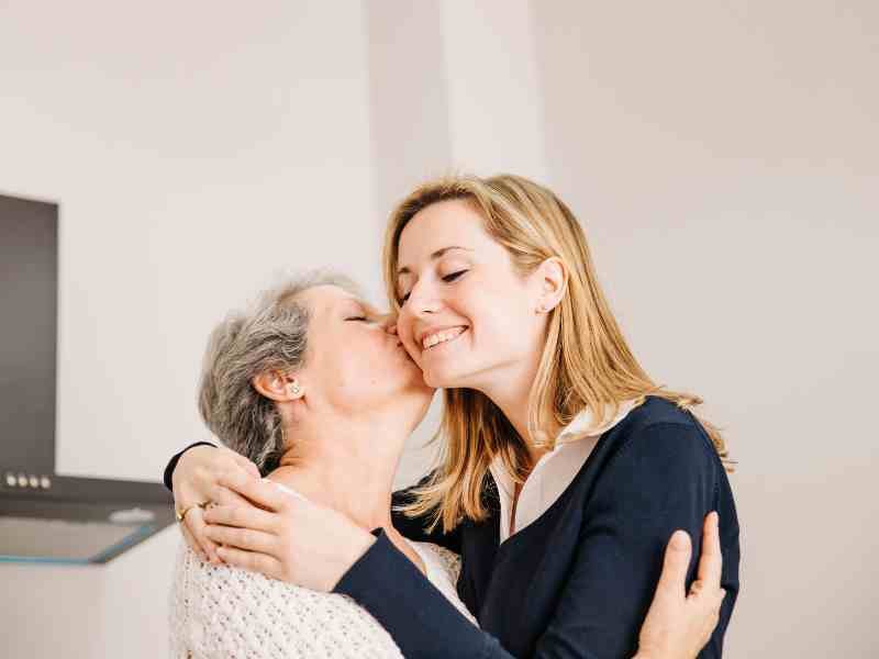 Mother's day embrace