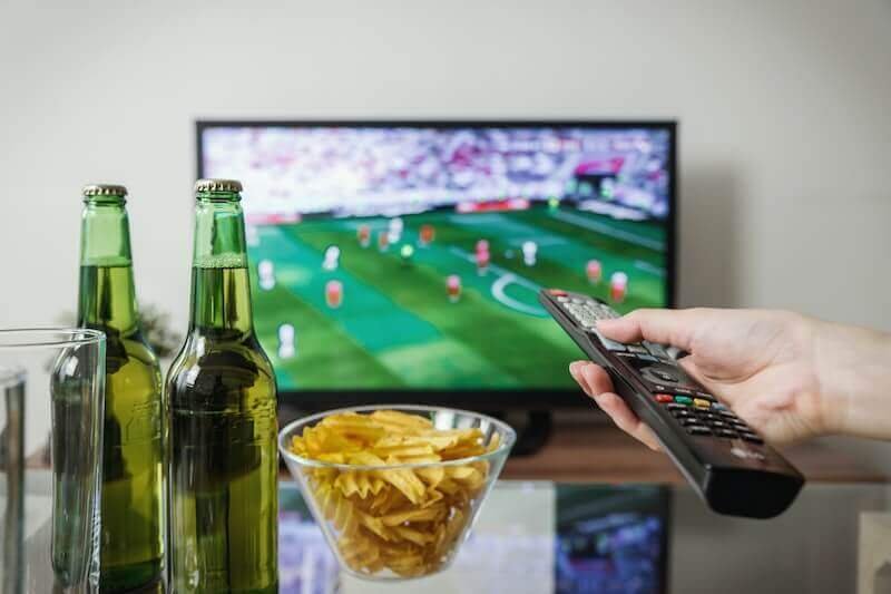 A TV that is not ready to be recycled