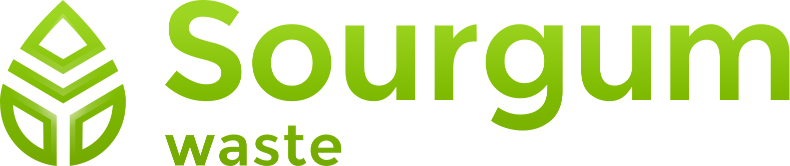 The new Sourgum Waste logo