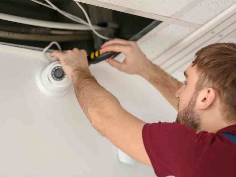 utility installation in basement