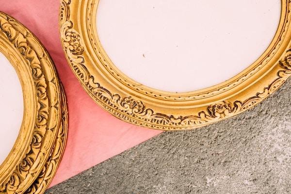 upcycled vintage picture frames